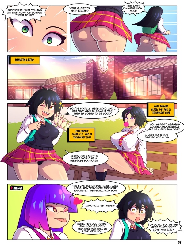 Adult Comics: Kenergi – Toonworth Academy