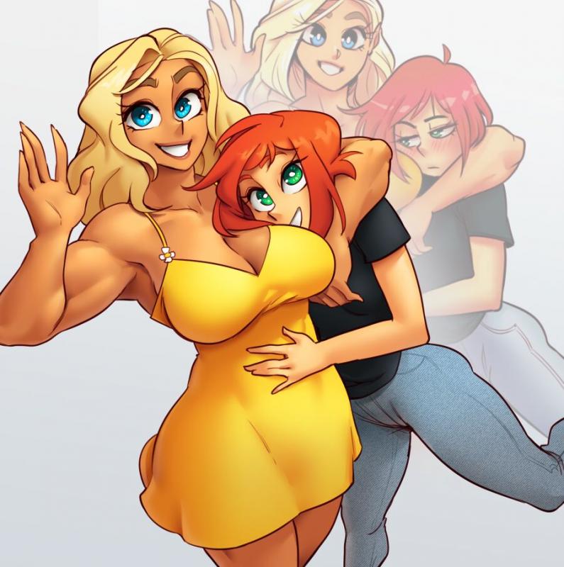 Adult Comics -  Nortuet - Tara & Beverly - 4koma