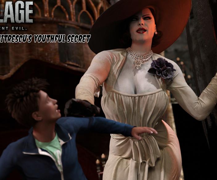3DCG Porn Comics -  ThuwaGTS - Lady Dimitrescu's Growth Secret