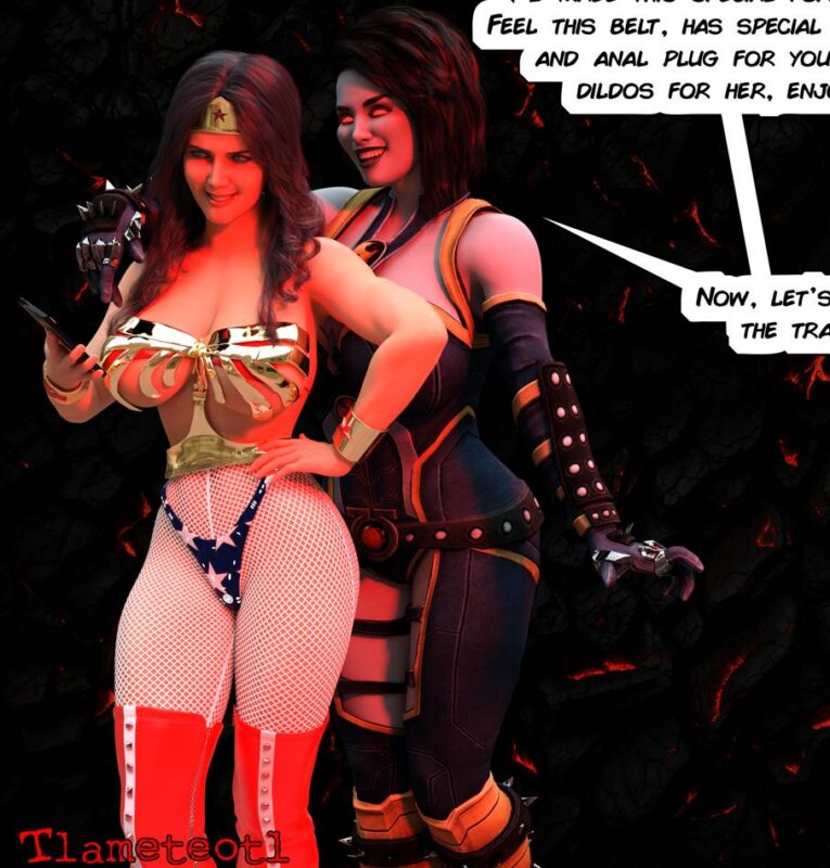 3DCG Porn Comics -  Tlameteotl - Harem of Justice 2