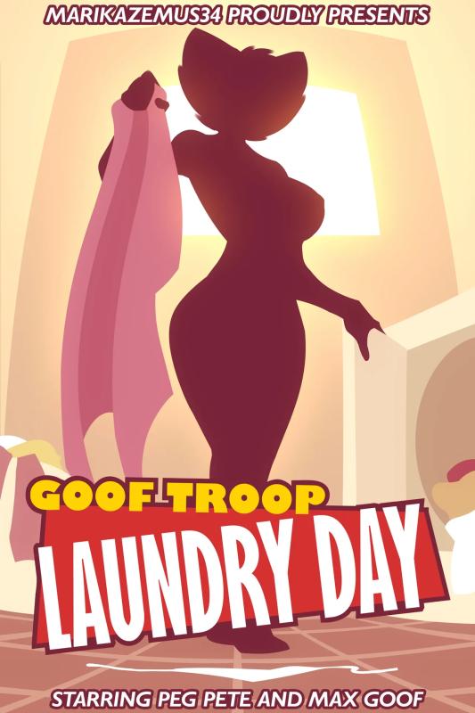 Adult Comics -  MarikAzemus - Goof Troop: Laundry Day