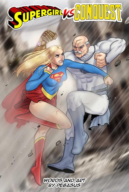 Adult Comics -  Pegasus - Supergirl vs Conquest