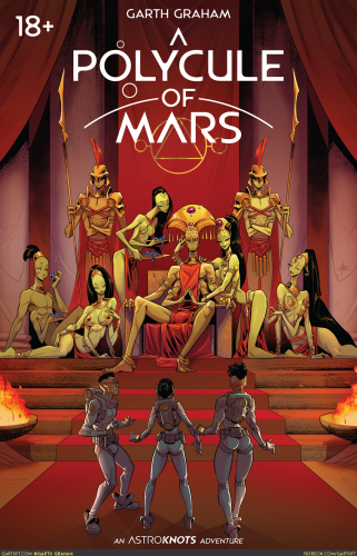 Adult Comics -  TemporalWolf - A Polycule of Mars
