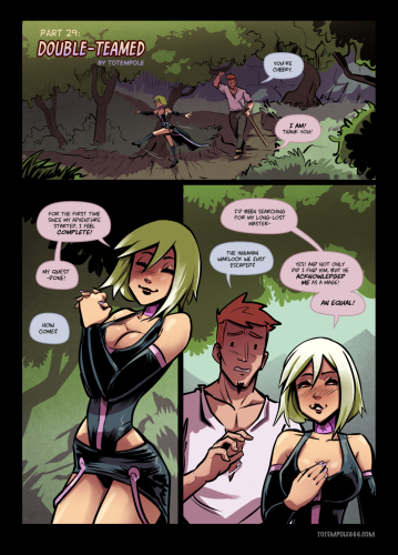 Adult Comics -  Totempole - The Cummoner 29 Double Teamed