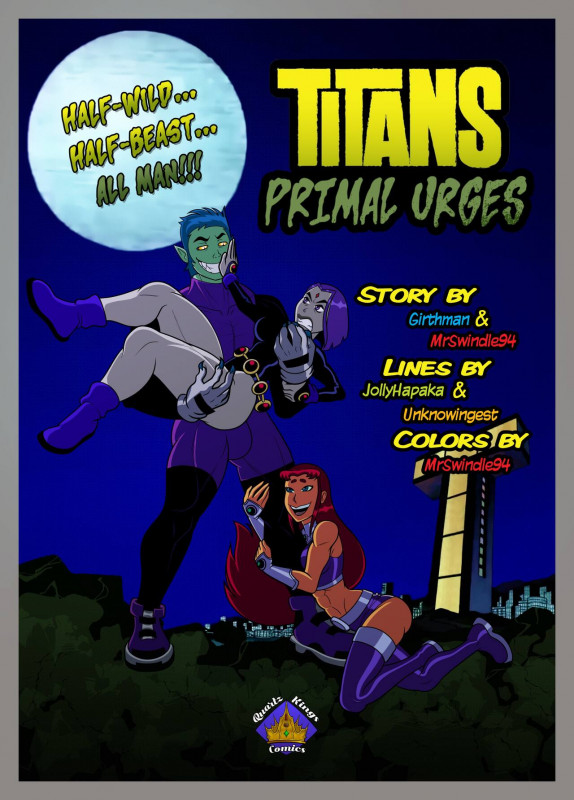 Adult Comics -  MrSwindle94 - Titans: Primal Urges Page (Teen Titans)