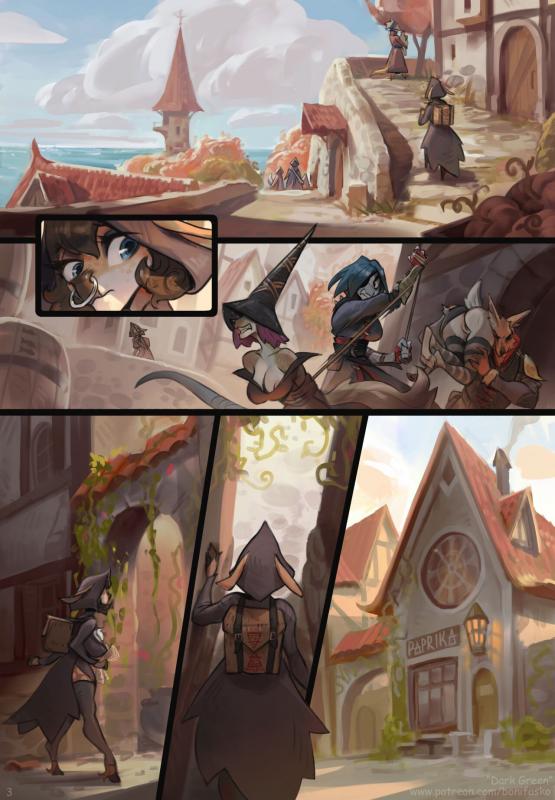 Adult Comics -  Bonifasko - Dark Green