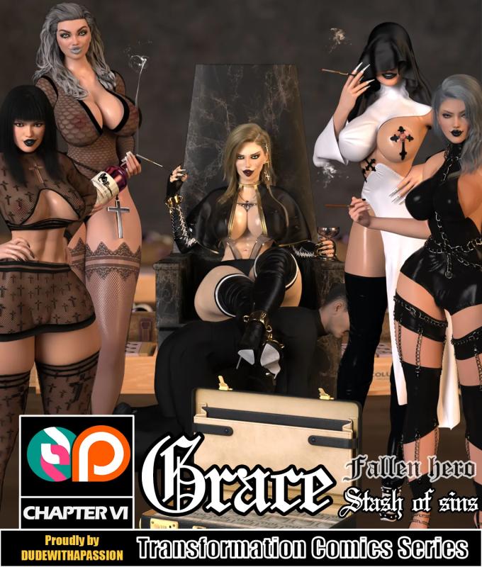 3DCG Porn Comics -  DudeWithAPassion - FH - Grace Stash Of Sins - Ongoing