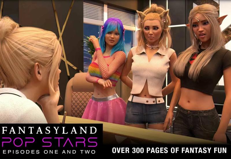 3DCG Porn Comics -  GonzoStudios - Fantasyland Pop Stars Ep. 1-4