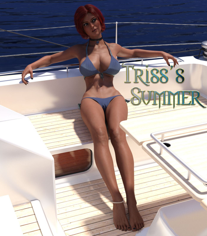 3DCG Porn Comics -  Redhead on Yacht