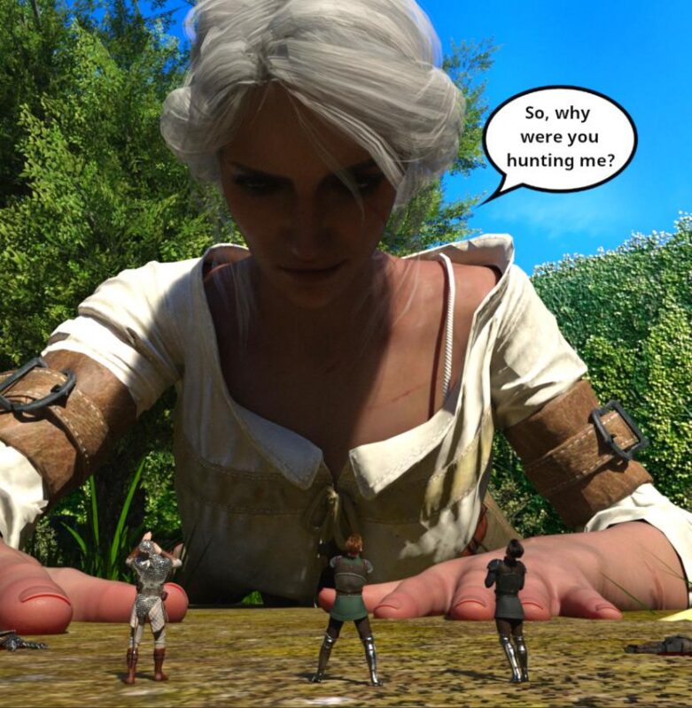 3DCG Porn Comics -  Scarlett-GTS - Ciri's Revenge