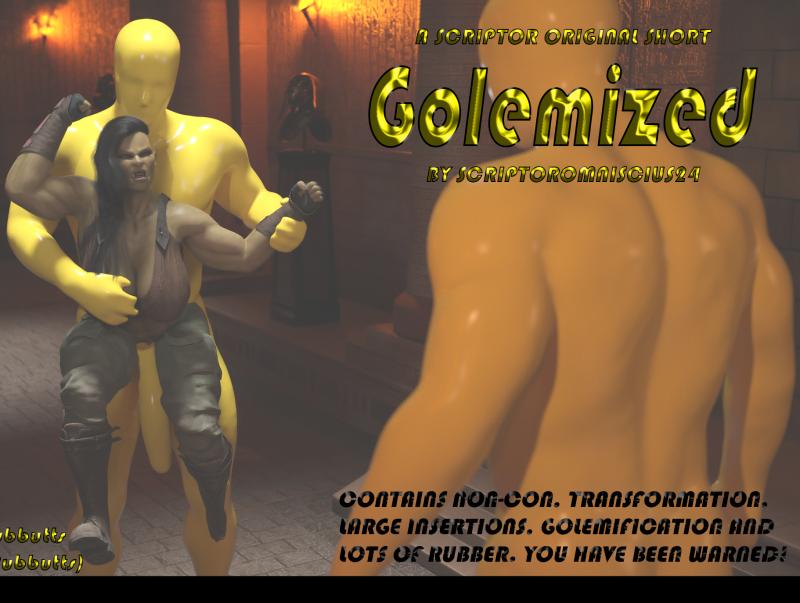 3DCG Porn Comics -  Scriptor - Golemized!
