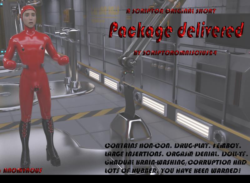 3DCG Porn Comics -  Scriptor - Package delivered