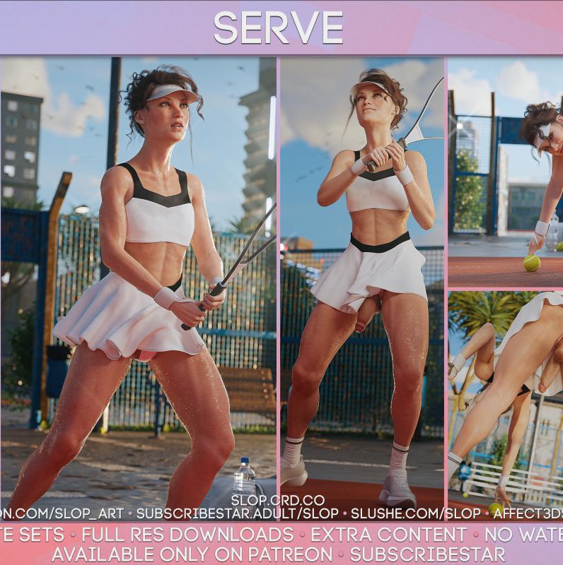 3DCG Porn Comics -  SloP - Serve