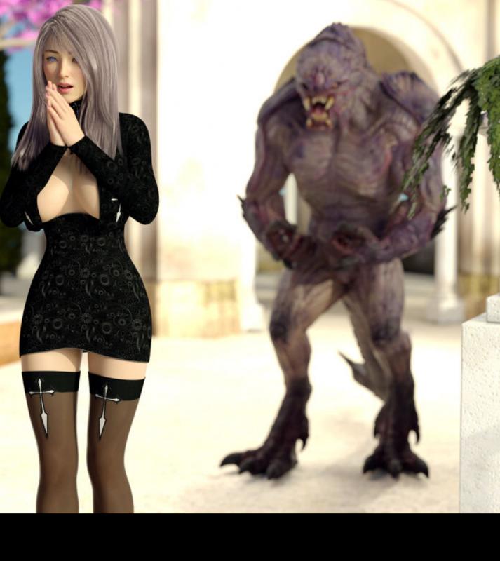 3DCG Porn Comics -  SuperEgg - Demon's Town 1-27