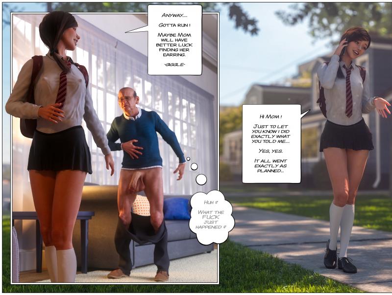 3DCG Porn Comics -  Tab109 - Dirty Gramps - Cumming Clean