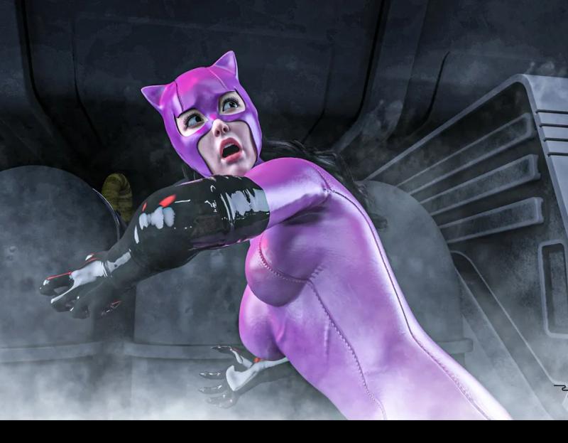 3DCG Porn Comics -  Taohuapuzi - Arcane in Superheroine 01