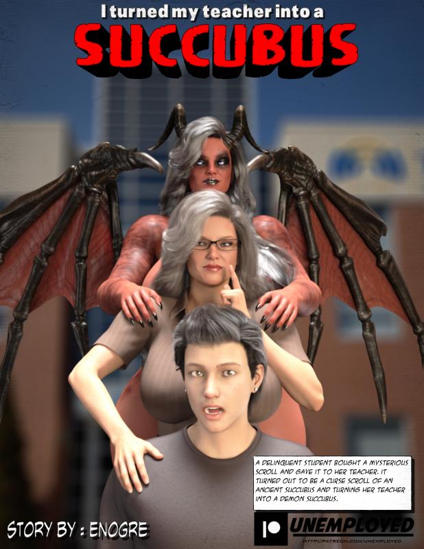 3DCG Porn Comics -  Unemployed Comics - I Turned My Teacher Into A Succubus - Ongoing