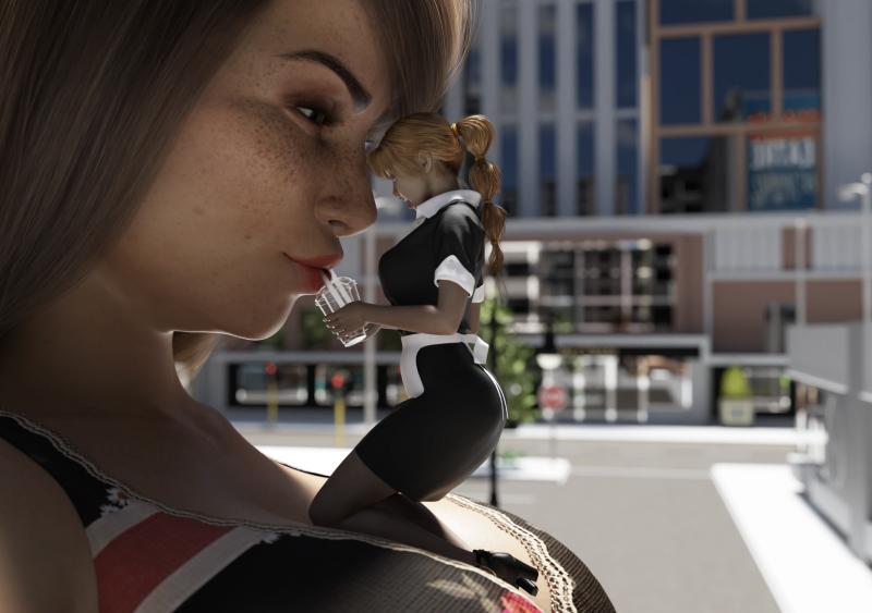 3DCG Porn Comics -  Unusual relationship by NicoleGTS
