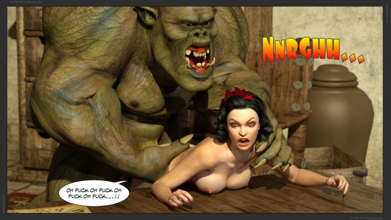 3DCG Porn Comics -  [Zyleyka] Snowy White and The Prince
