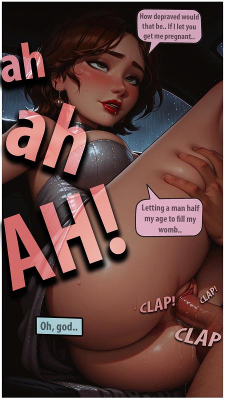 AI Porn Comics -  LowFireStudios - Date with Aunt Cass 2