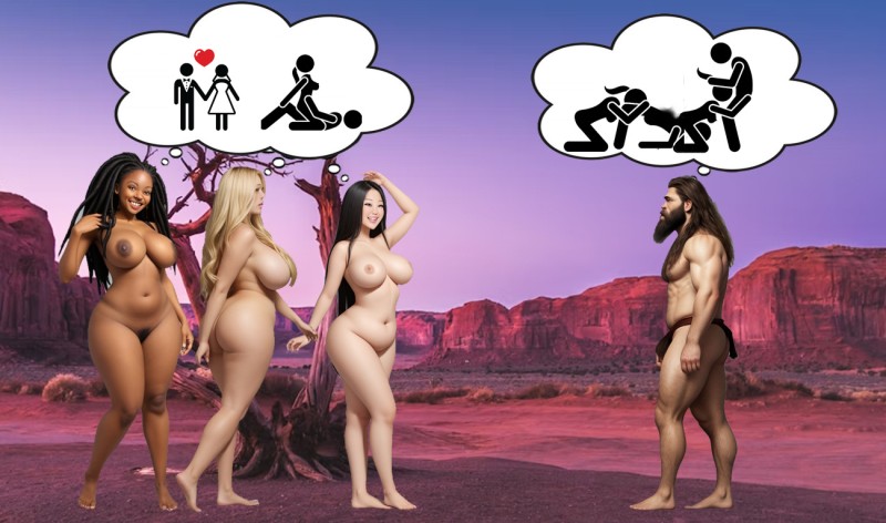 AI Porn Comics -  My Hyde - PREHISTORIC BIMBOS 2