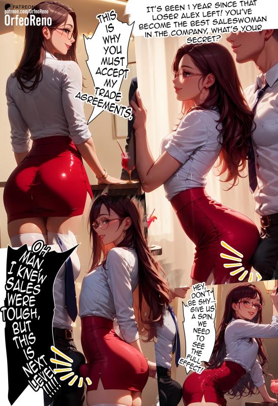AI Porn Comics -  Orfeo Reno - Dressed For Success