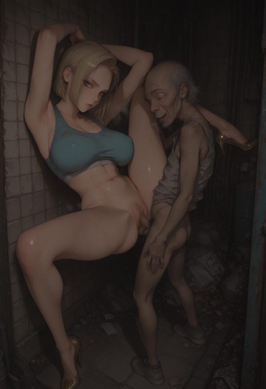 AI Porn Comics -  PIPITUA - Android 18