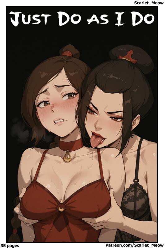 AI Porn Comics -  Scarlet_Meow - Just Do As I Do