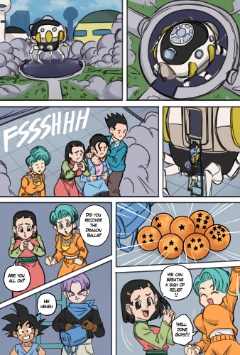 Adult Comics -  AxlexCima  - Baby Arrival on Earth (Dragon Ball GT)