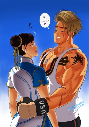 Adult Comics -  BardyWarrior - Luke x Chun - Li (Street Fighter 6)