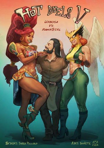 Adult Comics -  Bonete - Hot Duels V Urbosa vs Hawkgirl