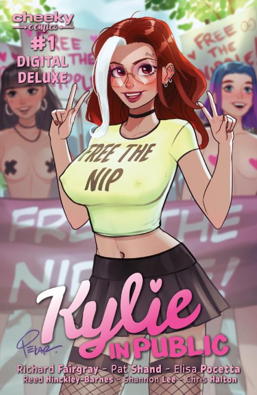 Adult Comics -  Cheeky Comics - Kylie in Public 01 Digital Deluxe