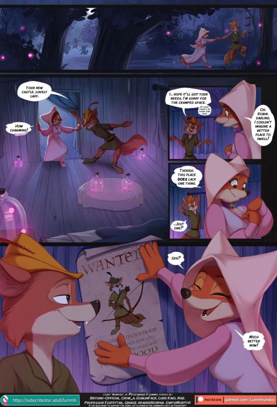 Adult Comics -  Lummh - Wanted (Robin Hood)