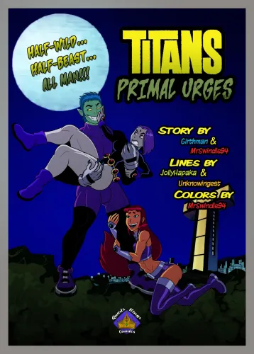 Adult Comics -  MrSwindle94 - Titans: Primal Urges Page (Teen Titans)