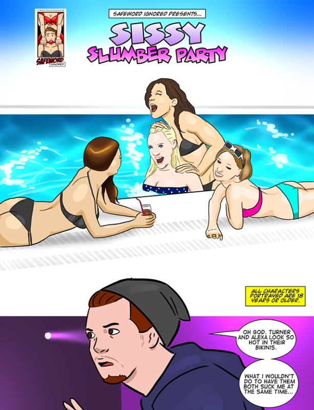 Adult Comics -  Safeword - Sissy Slumber Party