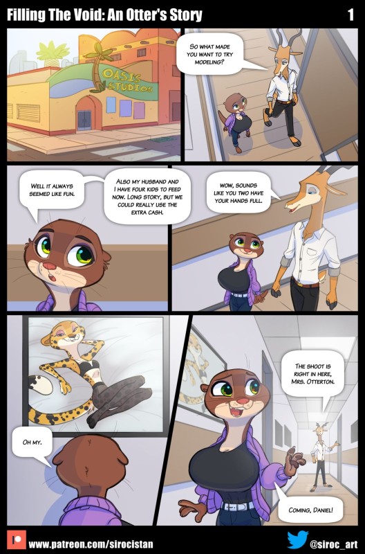 Adult Comics -  Siroc - Filling The Void: An Otter's Story (Zootopia)