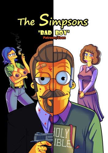Adult Comics -  The Simpsons "Bad " By Zoen