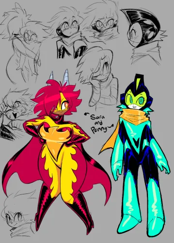 Adult Comics -  Theguywhodrawsalot characters