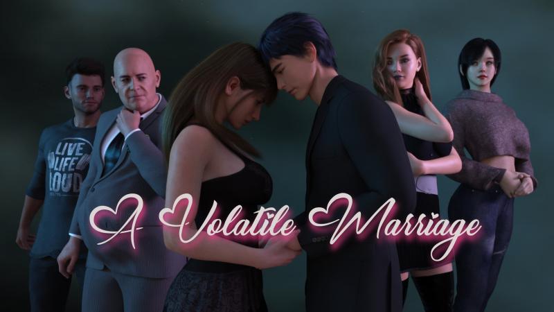 Adult Game -  A Volatile Marriage - Prologue Fixed by Sinful Secrets Studios Win/Mac