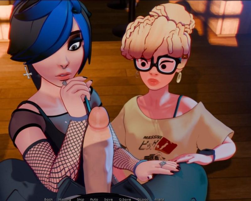 Adult Game -  Hooked! Ver.0.4.5 by BlenderKnight Win/Mac/Android/Linux