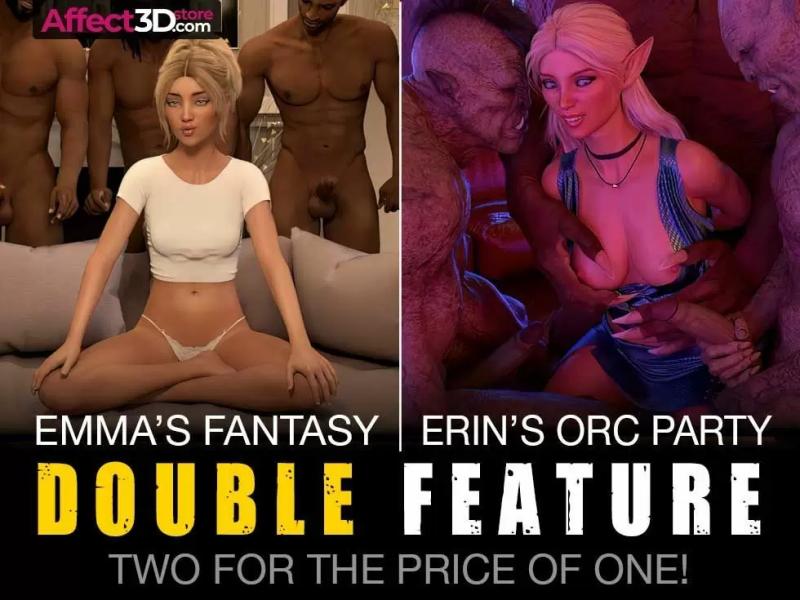 3DCG Porn Comics -  Sexy3dcomics - Gonzo - Double Feature