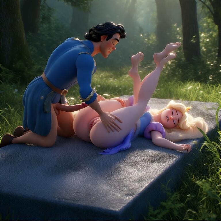 3DCG Porn Comics -  BruceAlmighty5471  - The Brothers Grimm - Sleeping Beauty