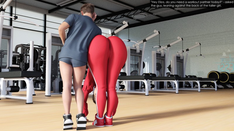 3DCG Porn Comics -  Fitness Goddess by PScreator555