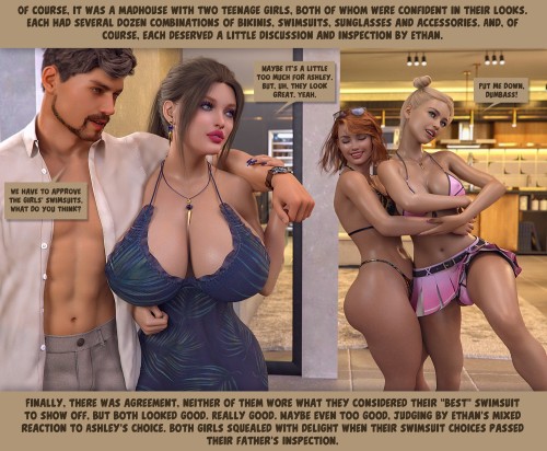 3DCG Porn Comics -  Shockabuki - Family Secrets