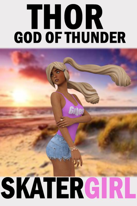 3DCG Porn Comics -  Taylor Galen Kadee - Thor: Skater Girl