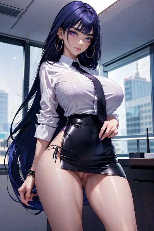 AI Porn Comics -  [AI Generated] Raiden Mei, Office Worker