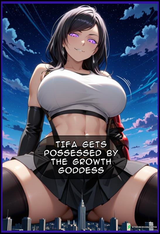 AI Porn Comics -  GTSDimensionJumper - Tifa Gets Possessed by the Growth Goddess