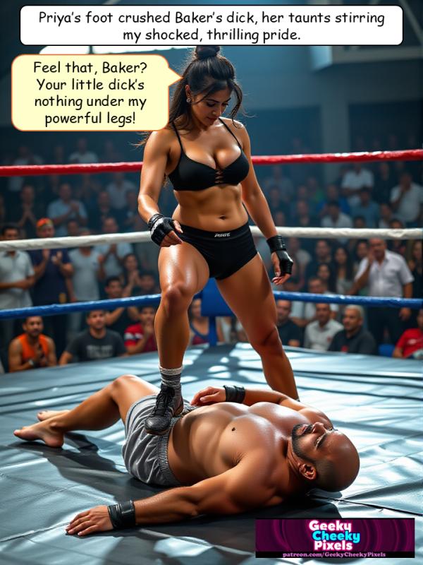 AI Porn Comics -  GeekyCheekyPixels - My Girlfriend's a Knockout: Chapter 1