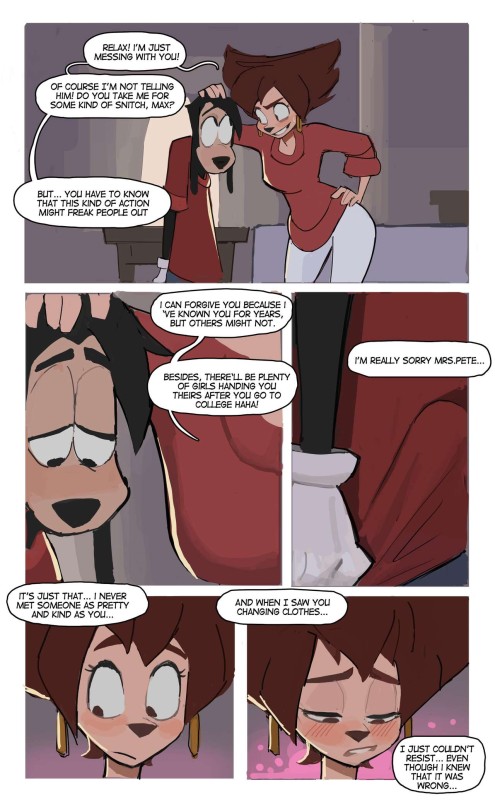 Adult Comics -  Amugea - Peg x Max (Goof Troop)