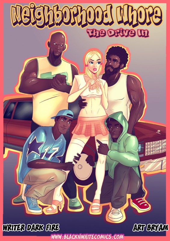 Adult Comics -  Blonde Teen Slut Loves Big Black Dicks